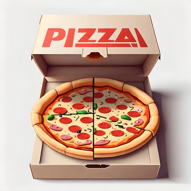 Pizza Pixel Art Design Pizza's Creatief voedsel