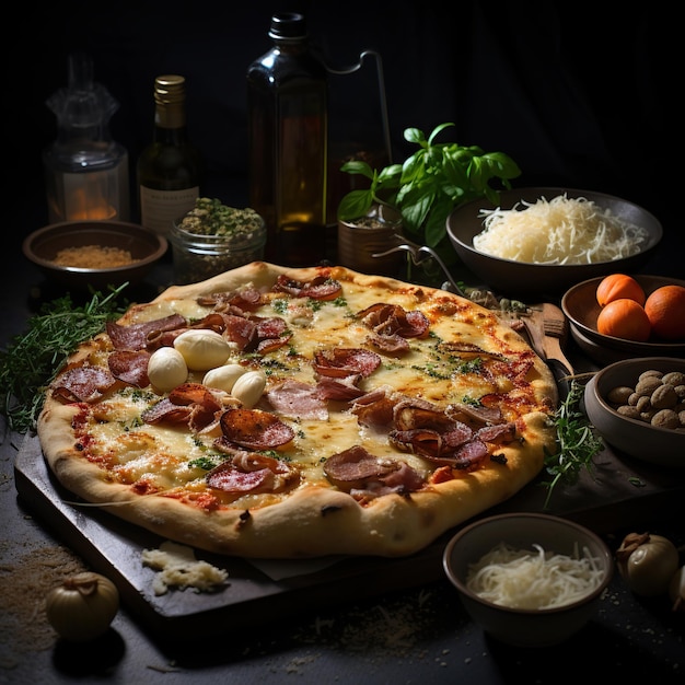 피자 pizzeria 이탈리아 음식