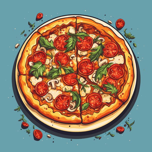 pizza restaurant instagram post