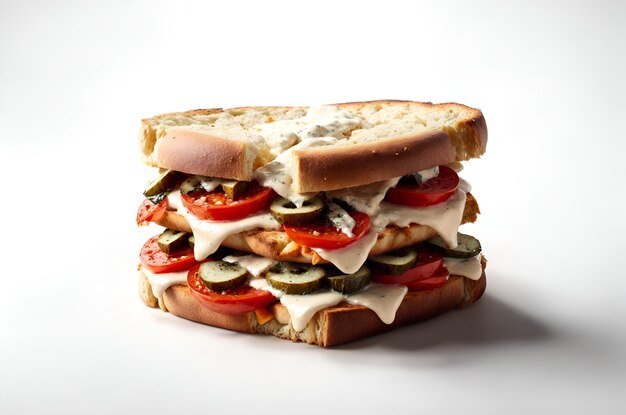 a pizza sandwich