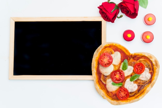 Pizza for valentine's day