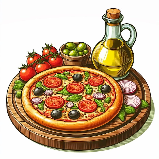 Pizza vector