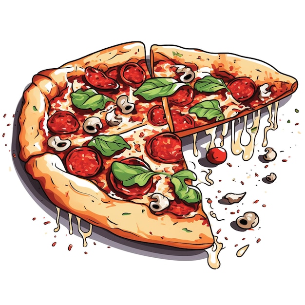 Pizza vector