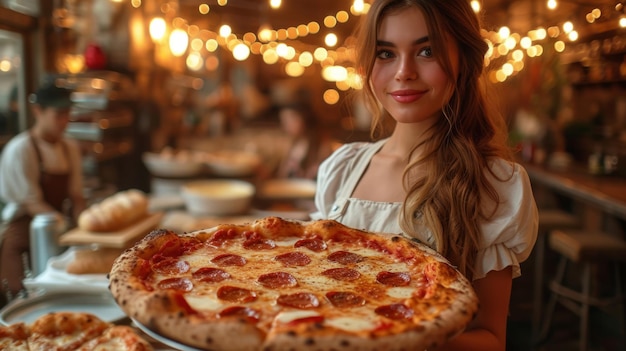 ピザを愛する人向けの美味しく美味しい瞬間に満ちたピザのビジュアル・フォト・アルバム