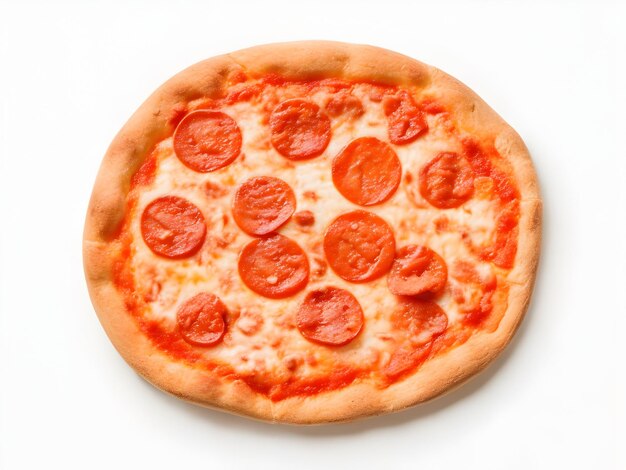 Pizza White background