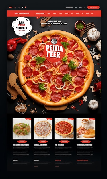 모자라라는 단어가 새겨진 피자의 사진이 있는 피자