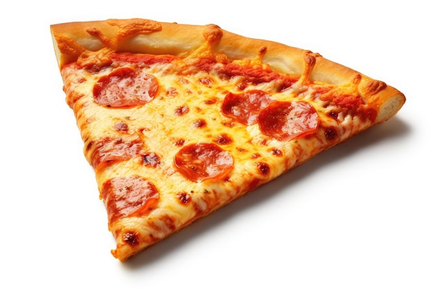 pizzaplakken op een afgelegen witte achtergrond