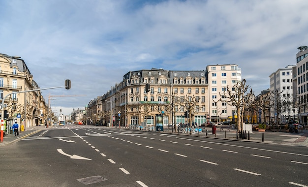 Place de Paris в городе Люксембург