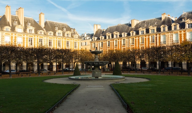 The place des Vosges Paris