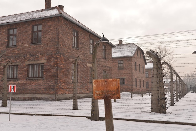 A place of evil and inhumanity Auschwitz death camp