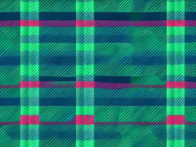 Plaid tartan naadloos patroon stof vector kunst 4K kunst station waterkleur achtergrond zwart