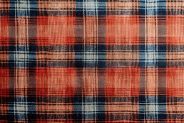 Plaid textured one fabric background Tartan vector textile of background check texture with a seamless pattern Ai generated