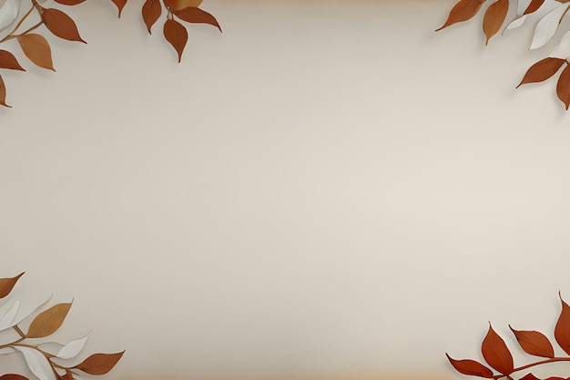 Plain brown and white and Water Leaf color background