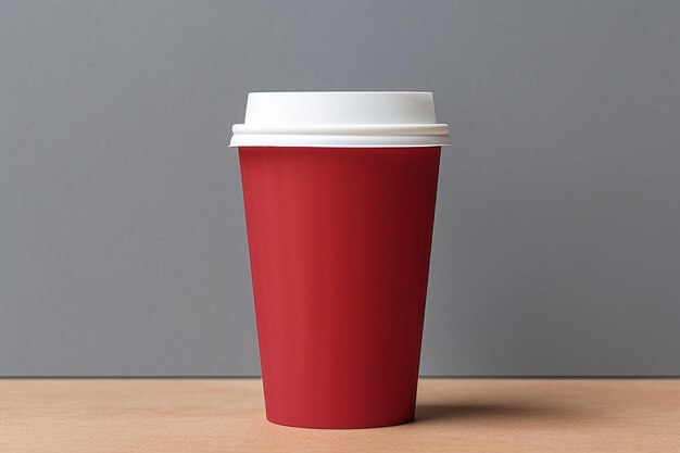 Plain Coffee Cup To Go Mockup