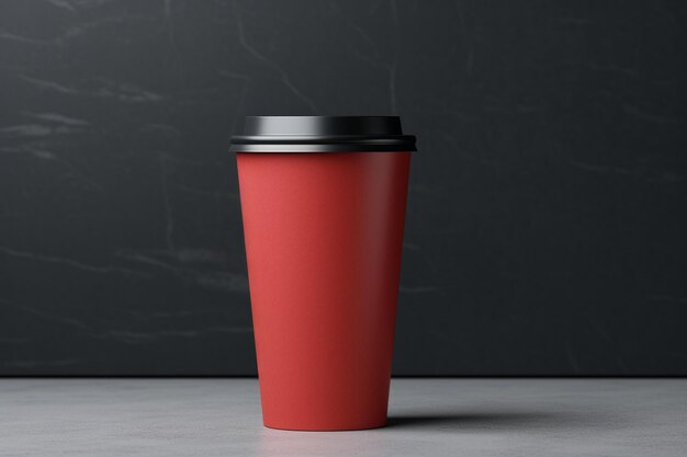 Plain Coffee Cup To Go Mockup