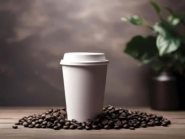 plain coffee cup for mockup needs