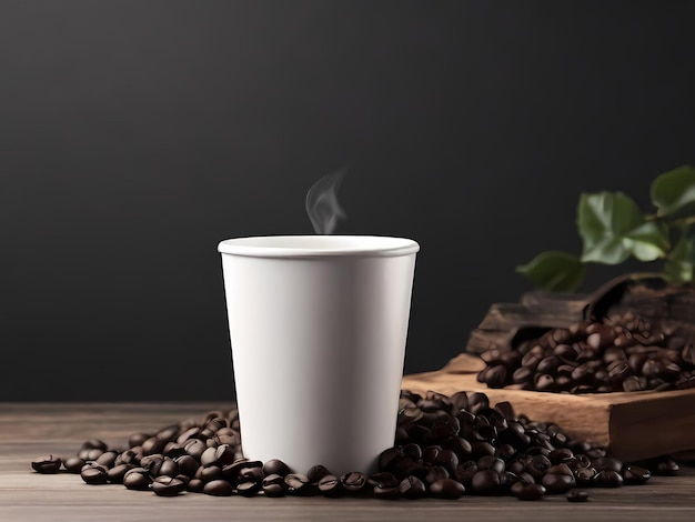 plain coffee cup for mockup needs