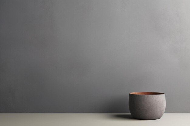 plain grey gradient background and copy space