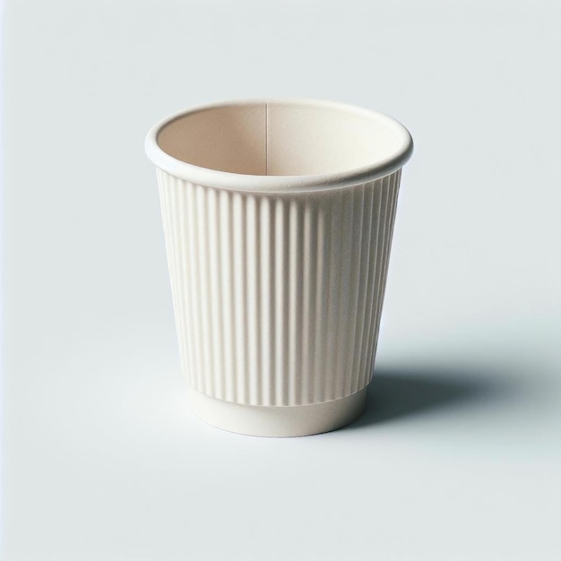 Plain paper cup