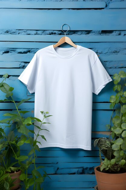 A plain sweat Tshirt mockup