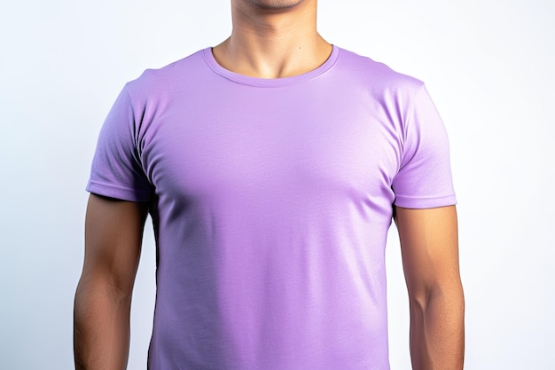 Мокап простой футболки для непринужденного стиля и универсальных нарядов