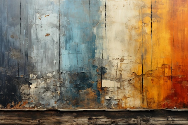 A plain weathered wood barn wall by Odilon Redon