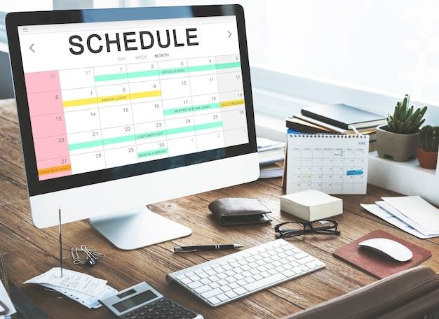 Plan Activiteit Kalender Afspraak Concept