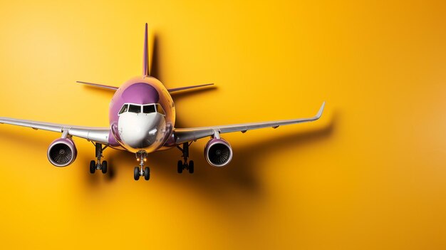 Plane illustration hd 8k wallpaper stock photographic image