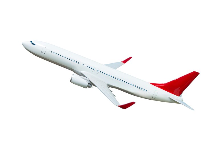 Photo plane isolated . airplane model