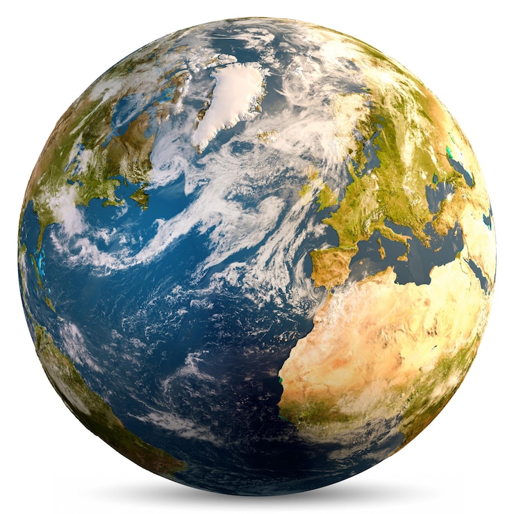 Foto planeet aarde wereld