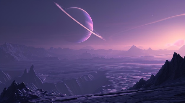 planeet behang