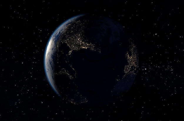 Photo planet earth background