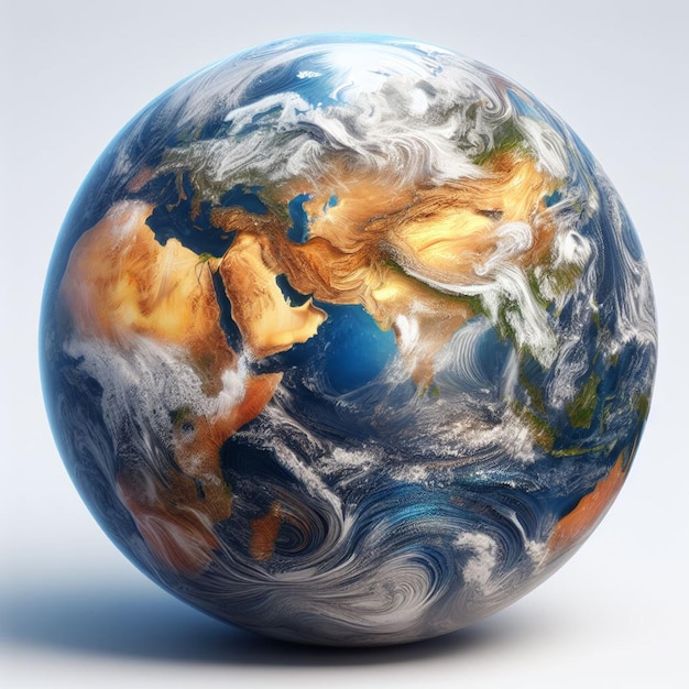 Photo planet earth globe europe asia america africa symbol icon emoji logo illustration sign emoticon