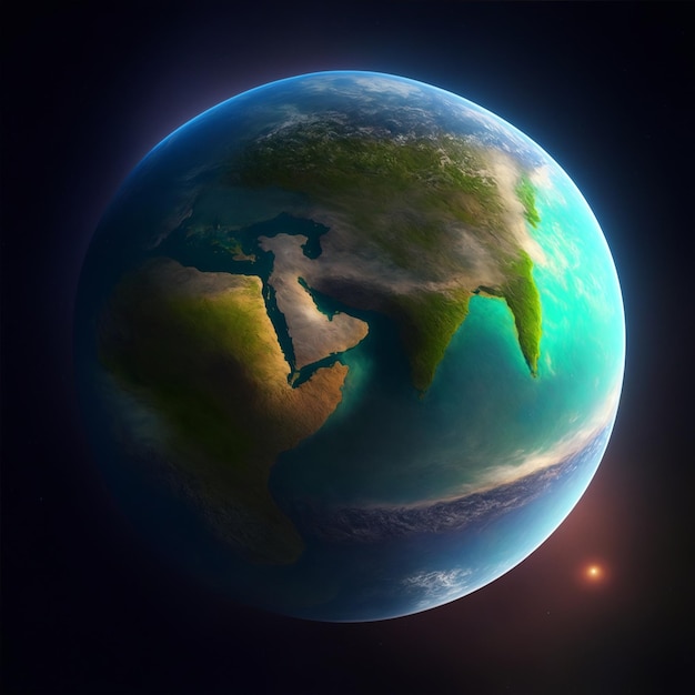 planet earth illustration