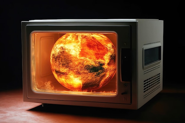 Planet Earth in the microwave