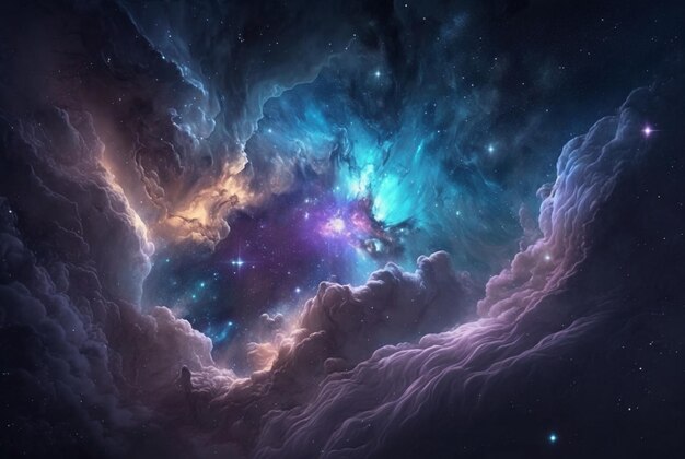 Planet Galaxy Wallpaper SciFi The Beauty of Space In Cosmos Physical Cosmology generative ai