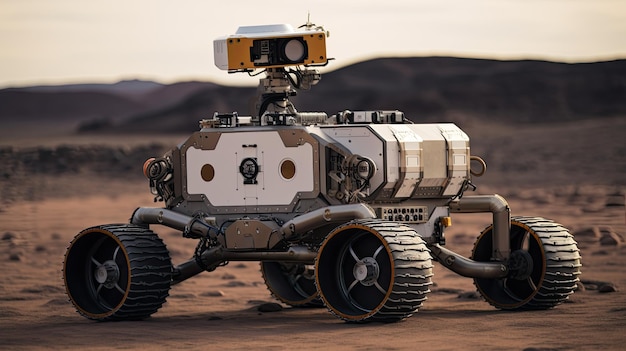 Photo planetary rover autonomous navigation system