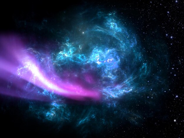 Planeten Galaxy Science Fiction Wallpaper Schoonheid Diepe Ruimte Kosmos Fysieke Kosmologie Stockfoto's