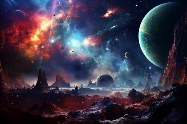 Foto planeten hd behang