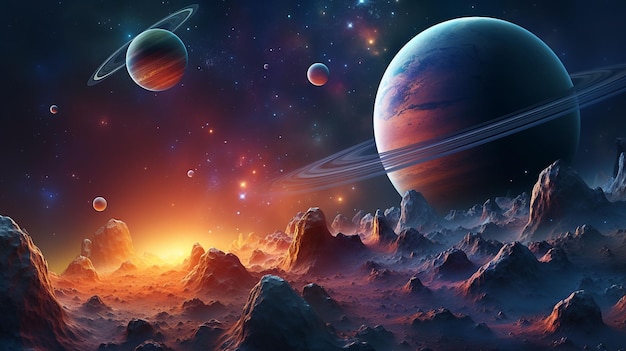 Planeten op een planeet wallpapers
