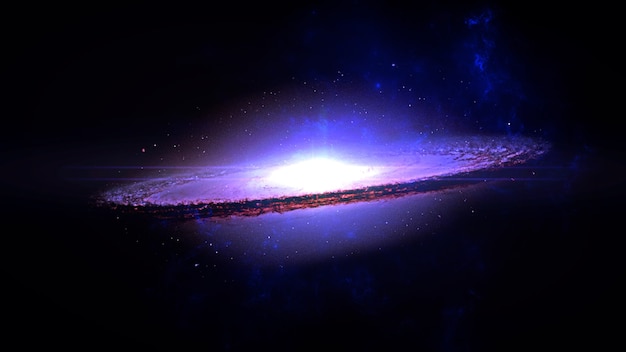 惑星と銀河の空想科学小説の壁紙天文学は宇宙の科学的研究です