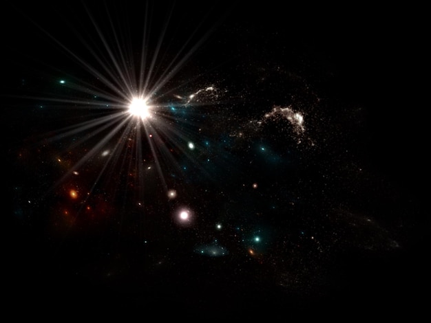 Pianeti galassia fantascienza sfondo bellezza spazio profondo cosmo cosmologia fisica archivi di fotografie. c