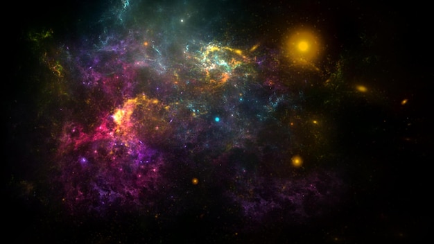 행성 은하 공상 과학 벽지 아름다움 깊은 우주 우주 물리 우주론 스톡 사진
