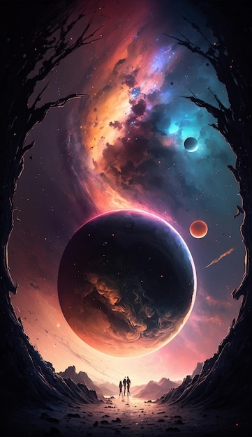 Planets and galaxy wallpapers that are out of this world