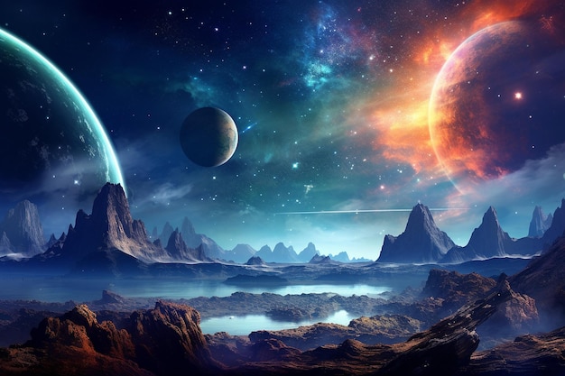 Planets HD Wallpaper