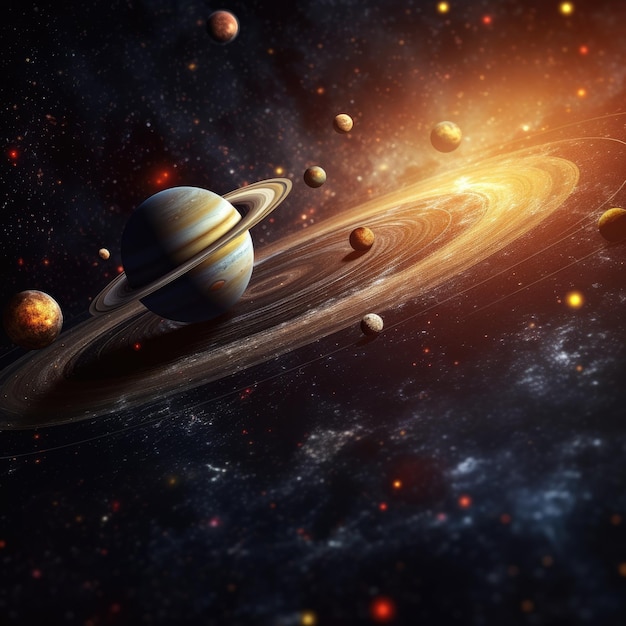 Planets of the Solar System in Dark Cosmic Space