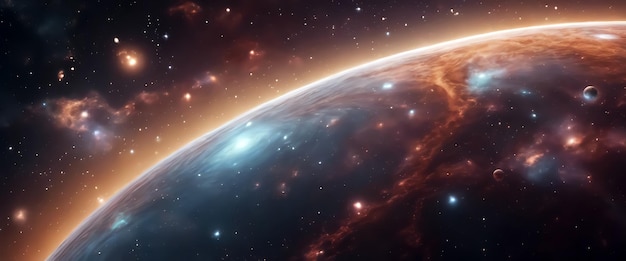 宇宙の惑星 無限の宇宙 宇宙の星雲 星団 エイリアン惑星 素晴らしい
