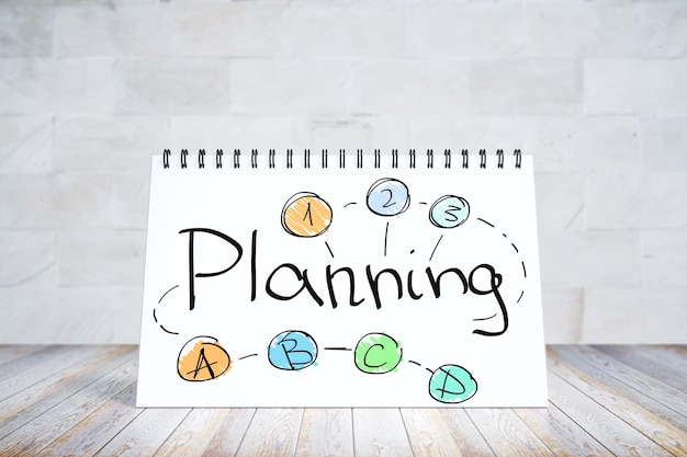 Planning and success concept