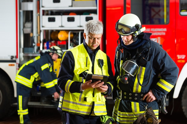 Planning van de inzet van de brandweer