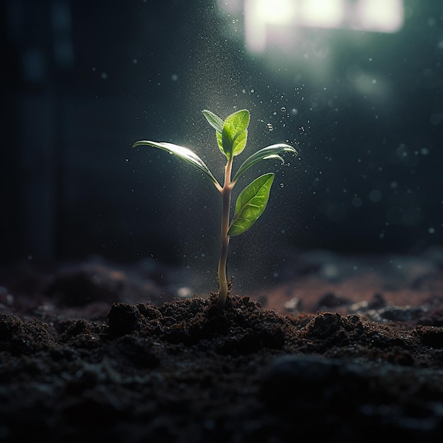 誕生する植物